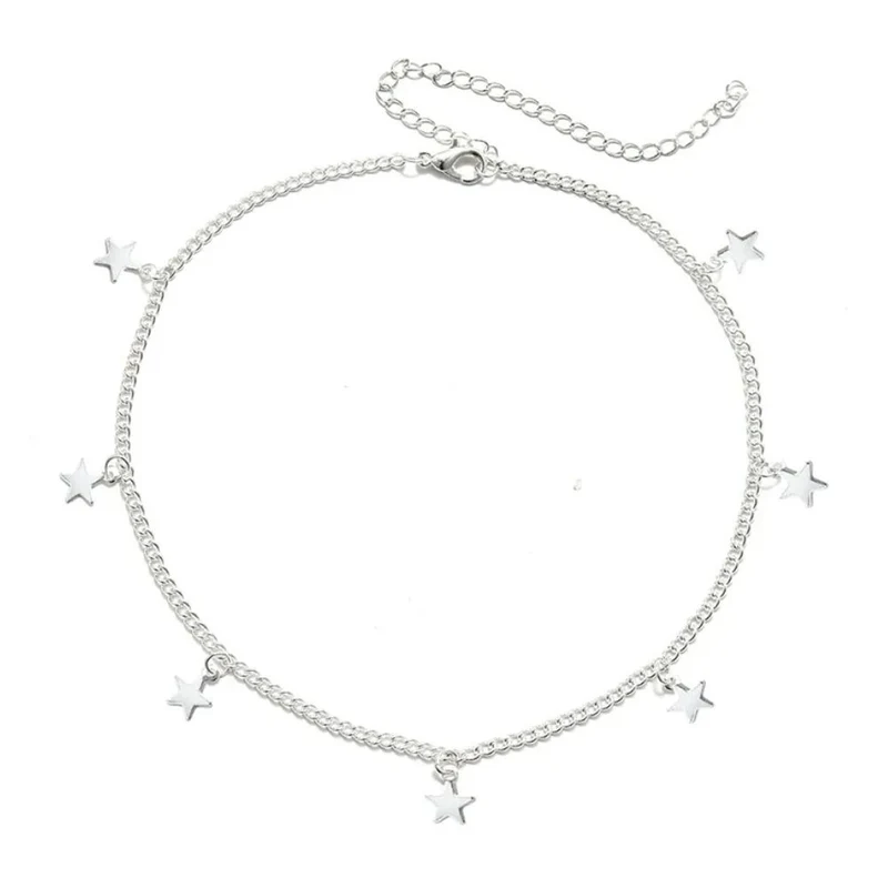 Collier Étoile Ras de Cou