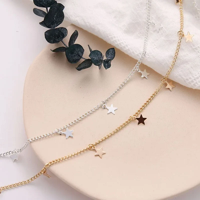 Collier Étoile Ras de Cou