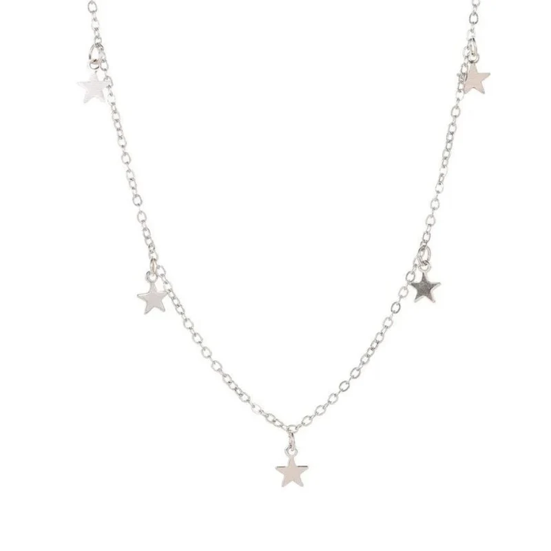 Collier Étoile Ras de Cou
