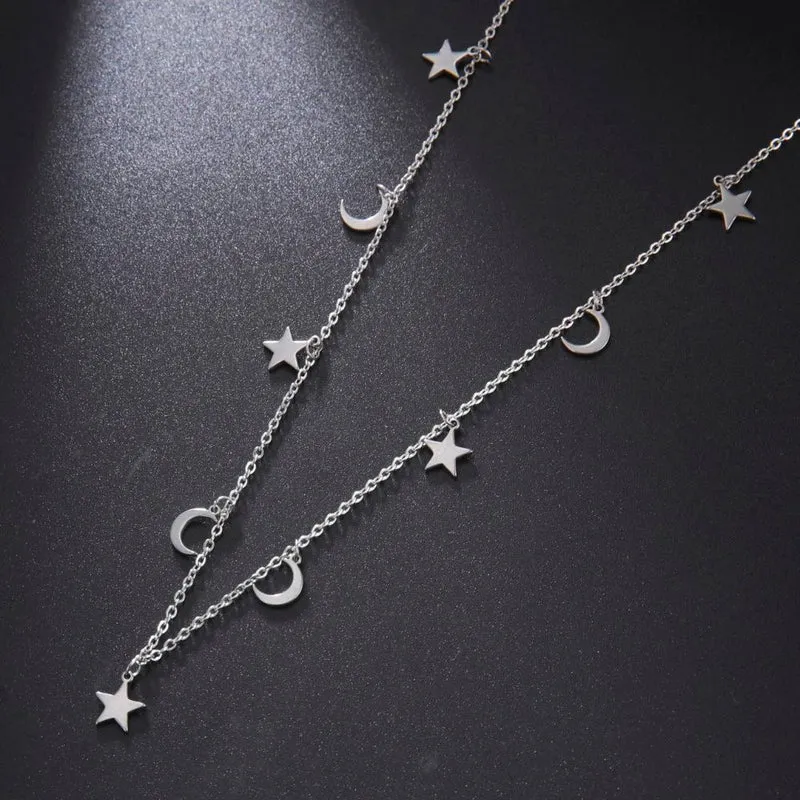 Collier Étoile Lune