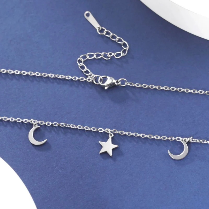 Collier Étoile Lune