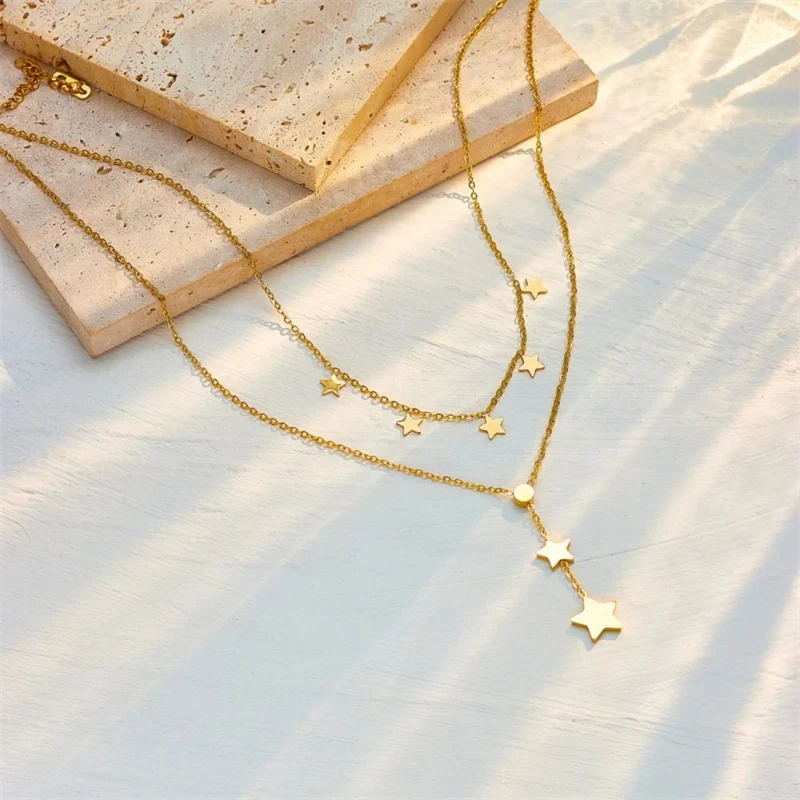 Collier Étoile Scintillante