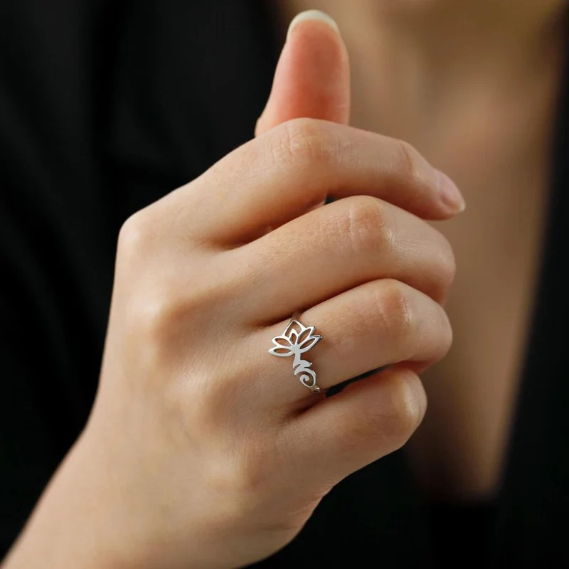 Bague Fleur de Lotus Peace
