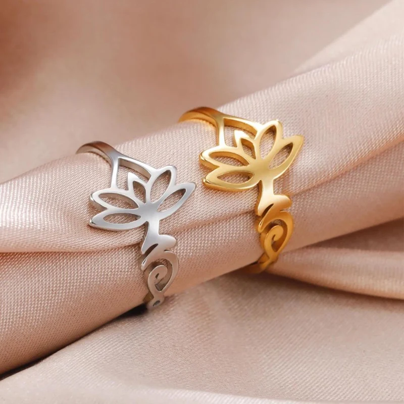 Bague Fleur de Lotus Peace
