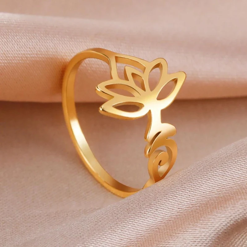 Bague Fleur de Lotus Peace