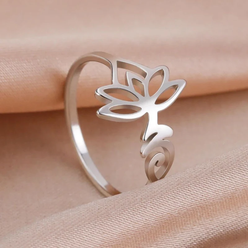 Bague Fleur de Lotus Peace