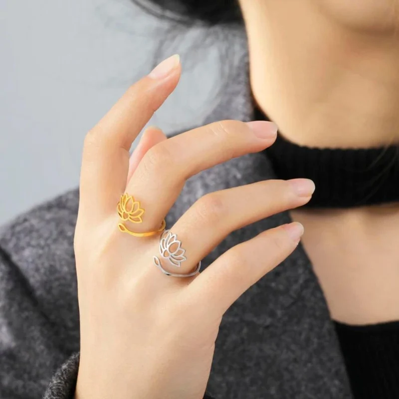 Bague Fleur de Lotus Life