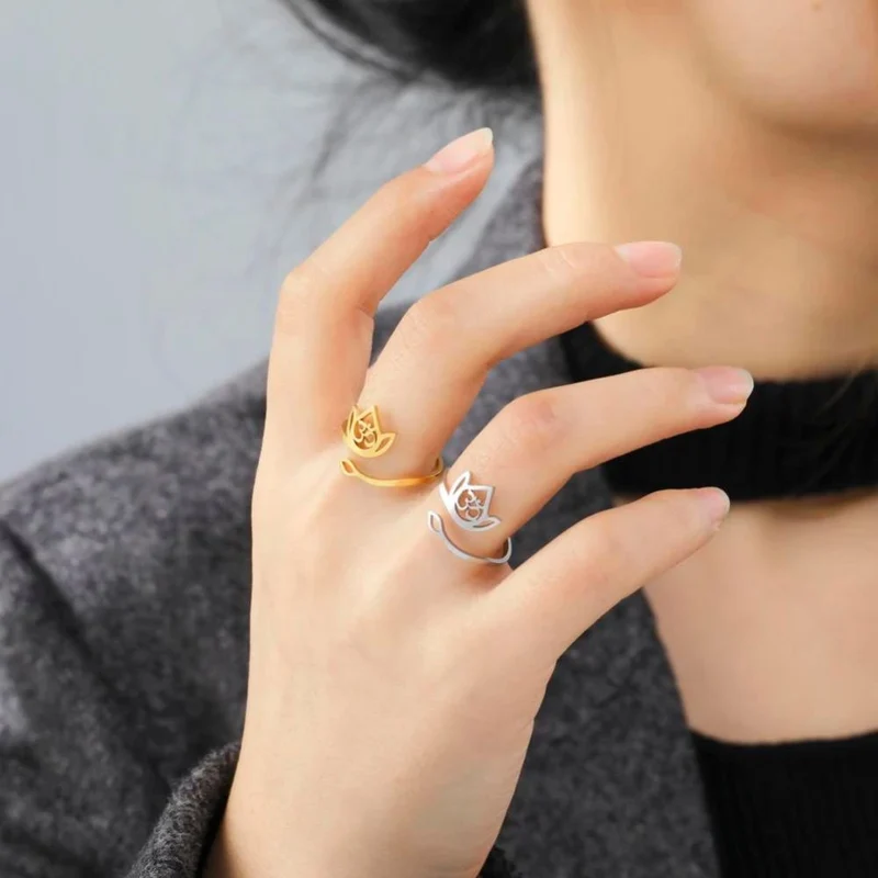 Bague Fleur de Lotus Love