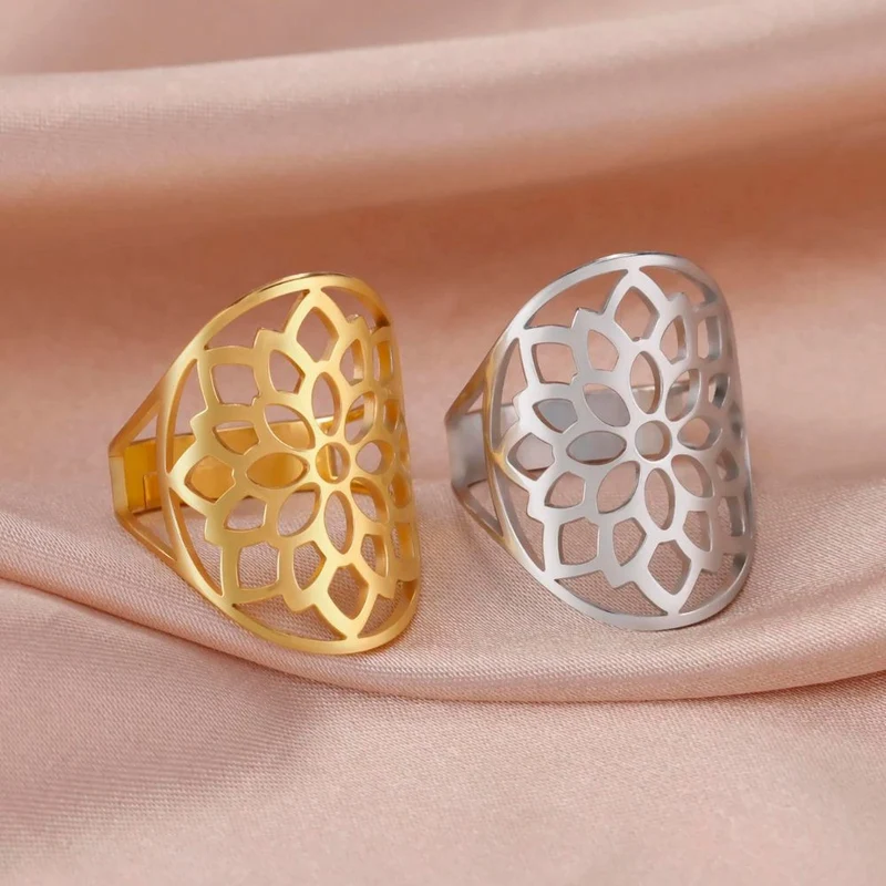 Bague Fleur de Vie Love