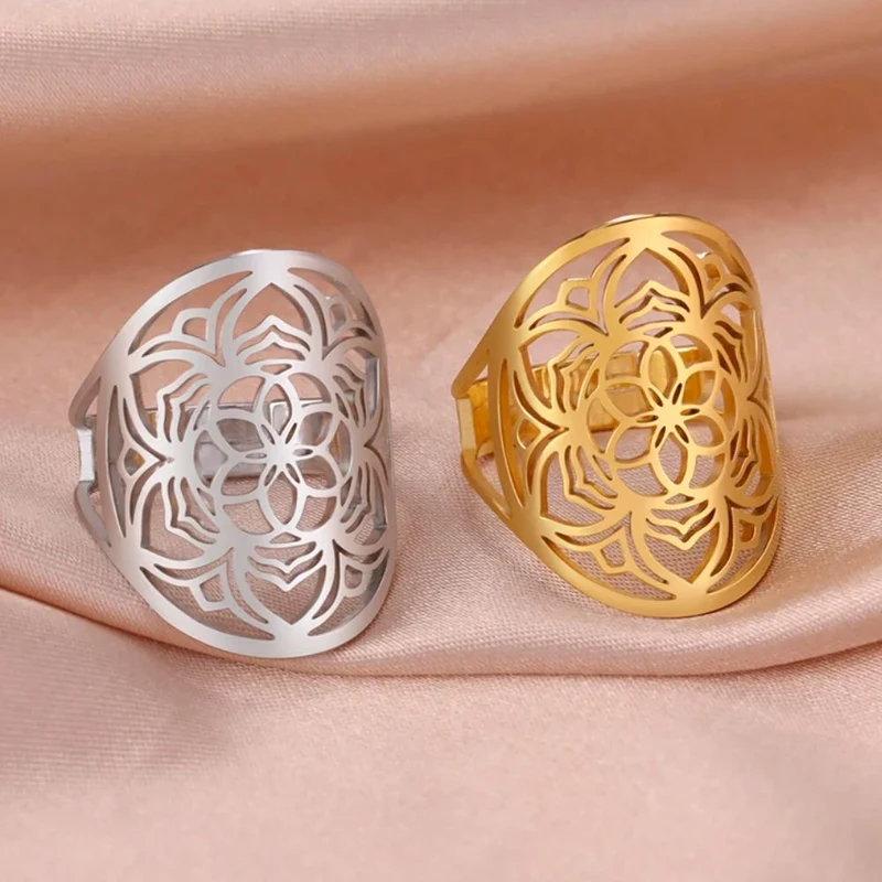 Bague Fleur de Vie Life