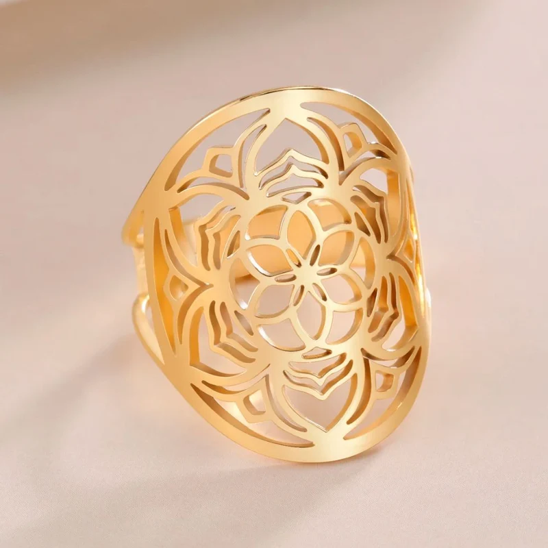 Bague Fleur de Vie Life