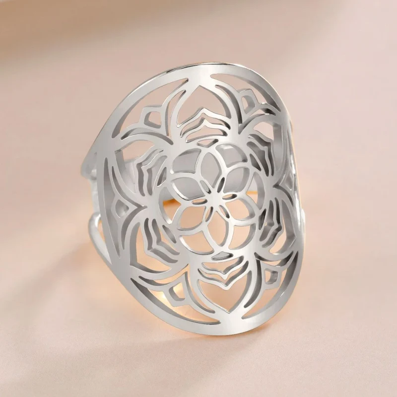Bague Fleur de Vie Life