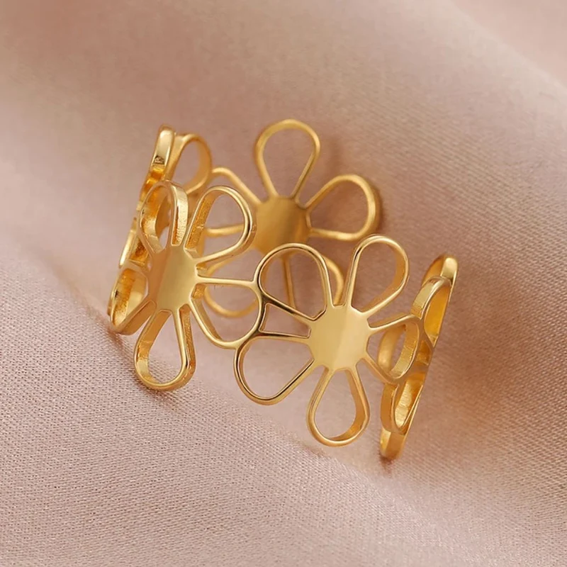 Bague Fleur Vintage