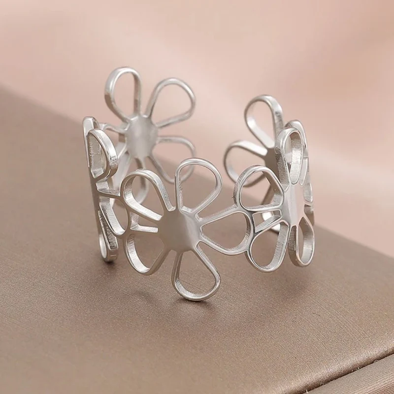 Bague Fleur Vintage
