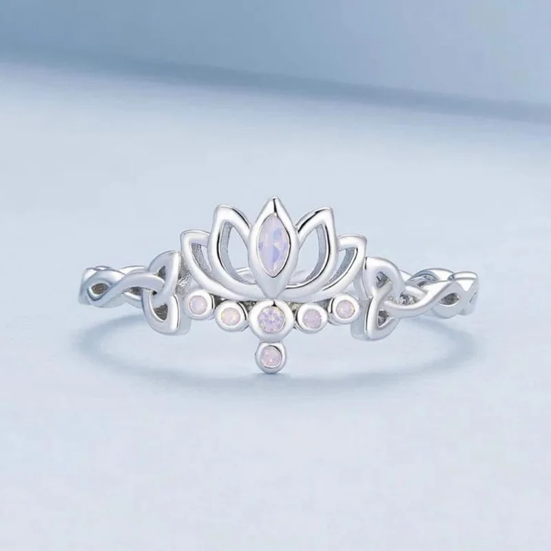 Bague Fleur de Lotus Infini
