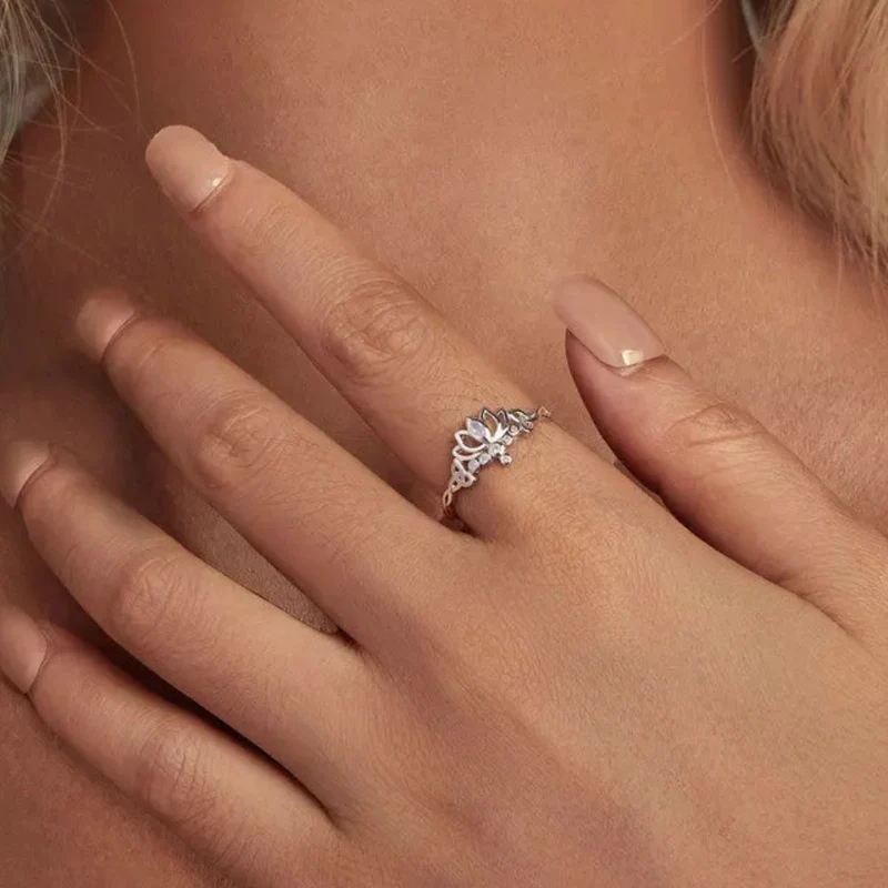 Bague Fleur de Lotus Infini