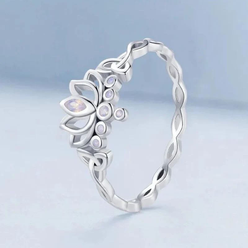 Bague Fleur de Lotus Infini