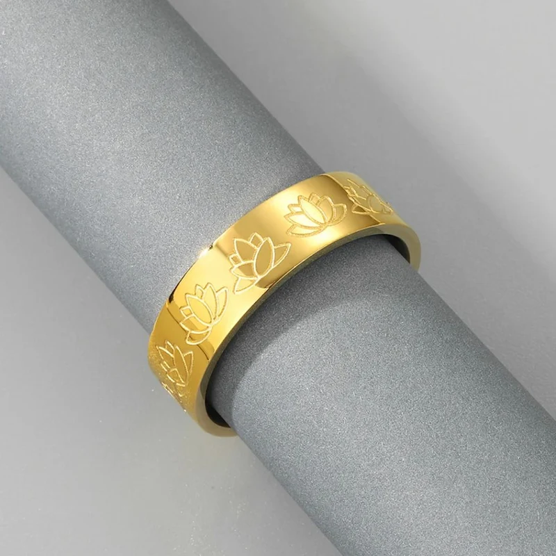 Bague Fleur de Lotus Alliance