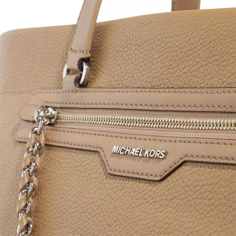 Michael Kors Sac cabas en cuir beige 30R3S04T3L-222