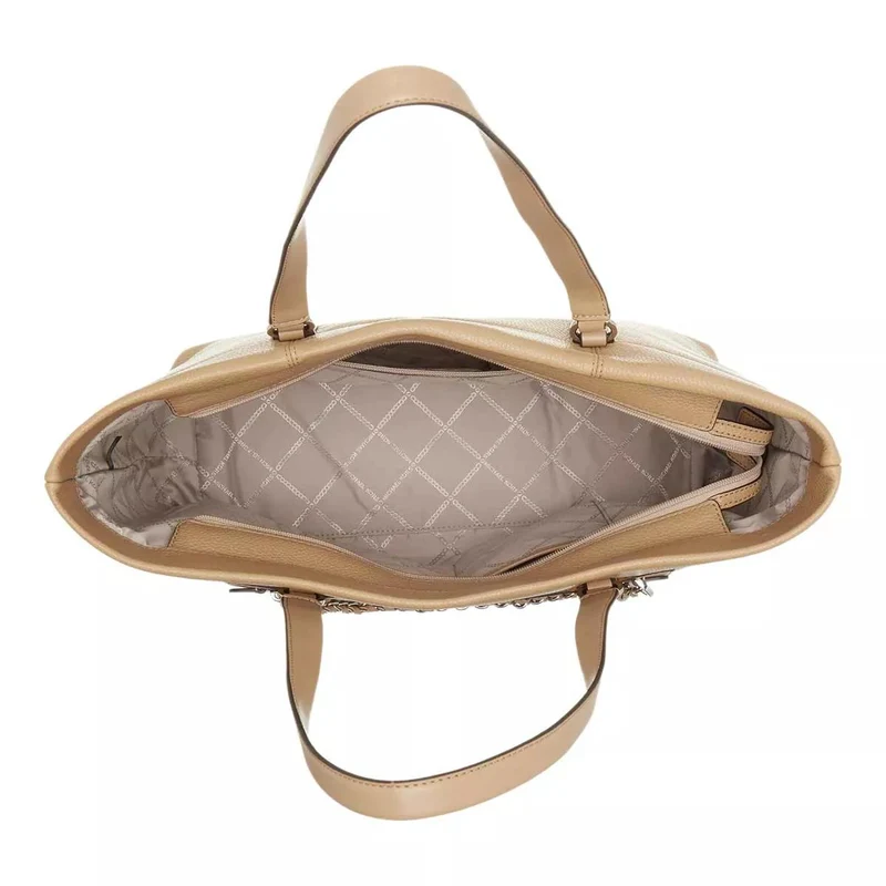 Michael Kors Sac cabas en cuir beige 30R3S04T3L-222