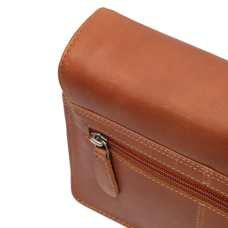 The Chesterfield Brand Lucca Leather Cognac Shoulder Bag C48.127031