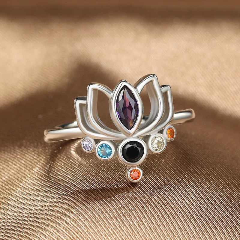 Bague Fleur de Lotus Beauté