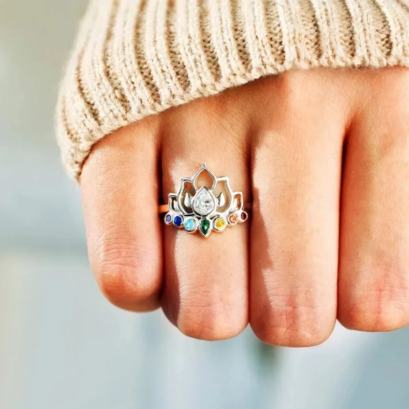 Bague Fleur de Lotus Espoir