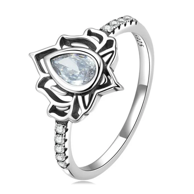 Bague Fleur de Lotus Argent