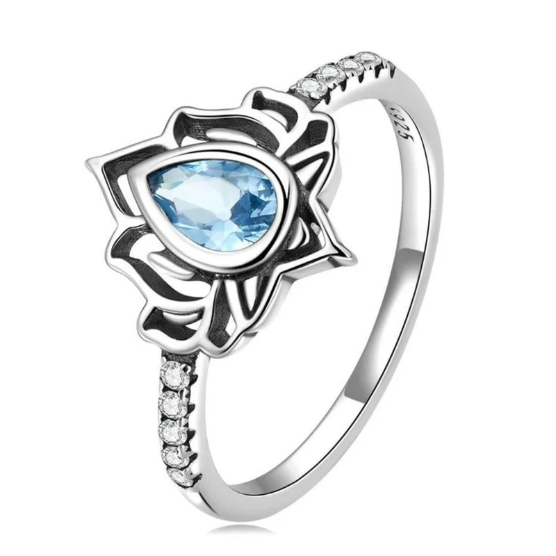Bague Fleur de Lotus Argent