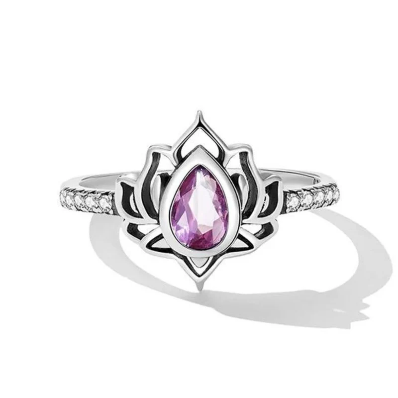 Bague Fleur de Lotus Argent