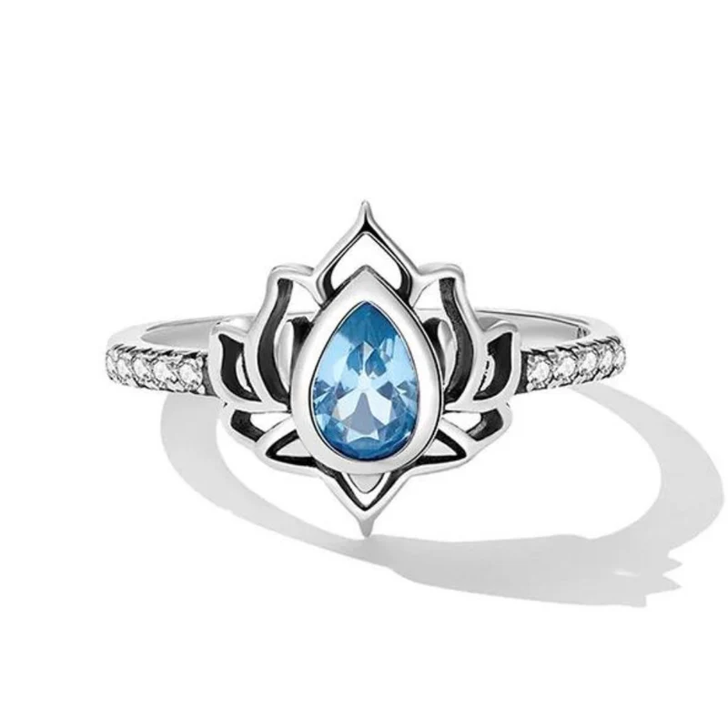 Bague Fleur de Lotus Argent