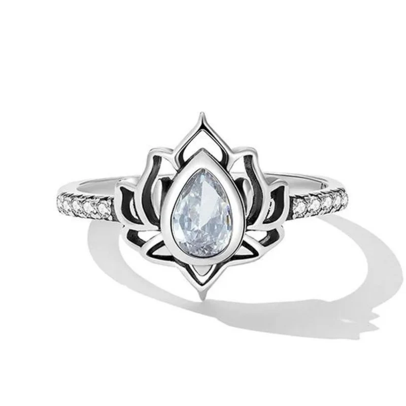 Bague Fleur de Lotus Argent