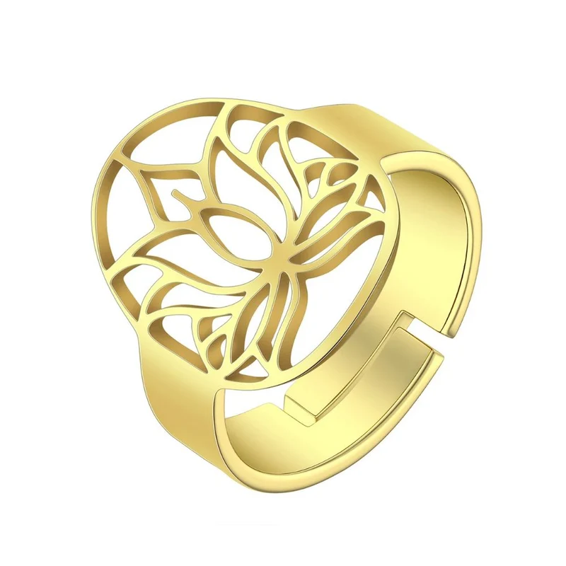 Bague Mantra Fleur de Lotus
