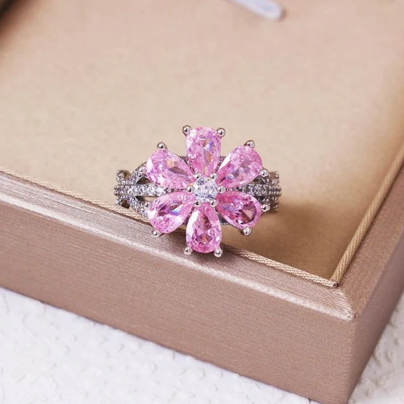 Bague Fantaisie Fleur Femme