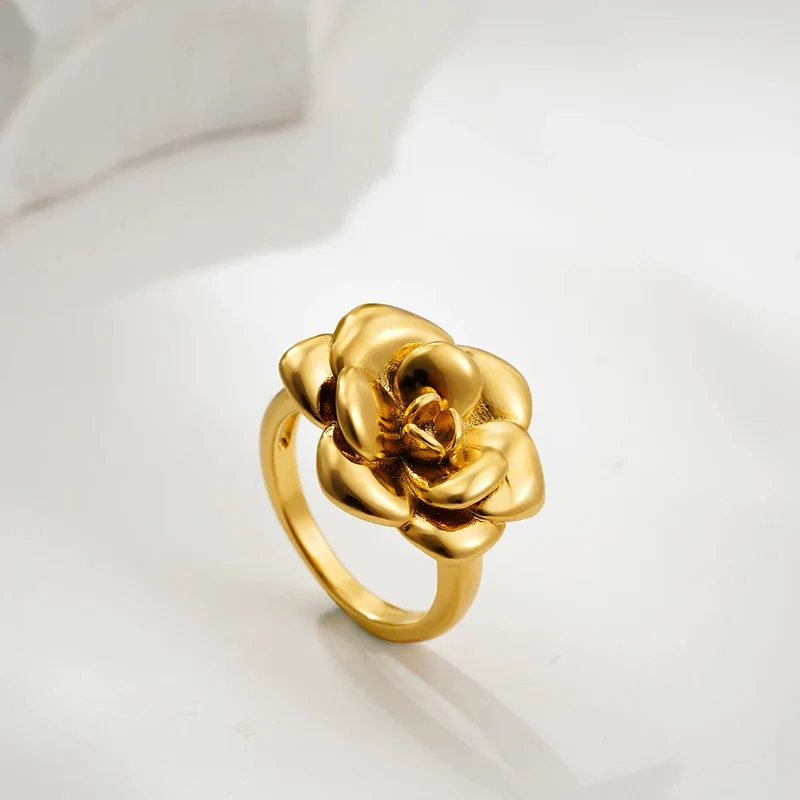 Bague Forme Rose