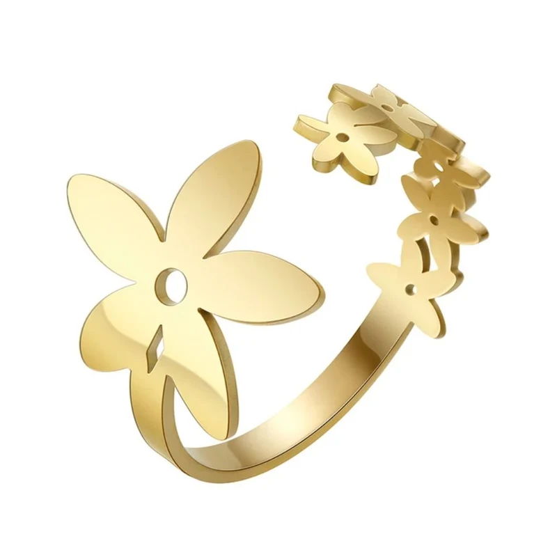 Bague Fleur Art Nouveau