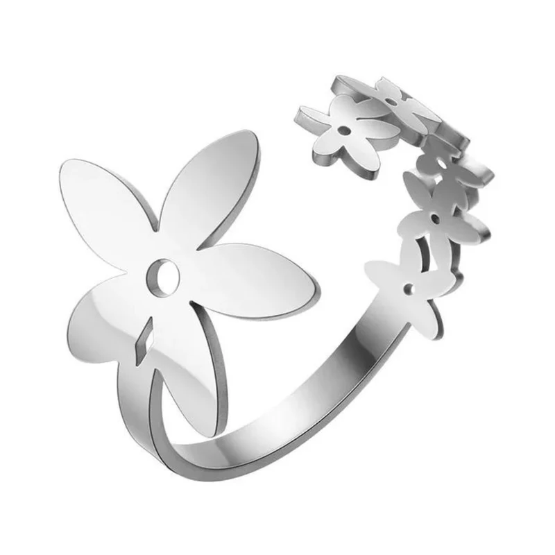 Bague Fleur Art Nouveau
