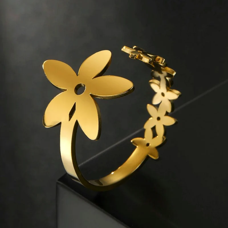 Bague Fleur Art Nouveau