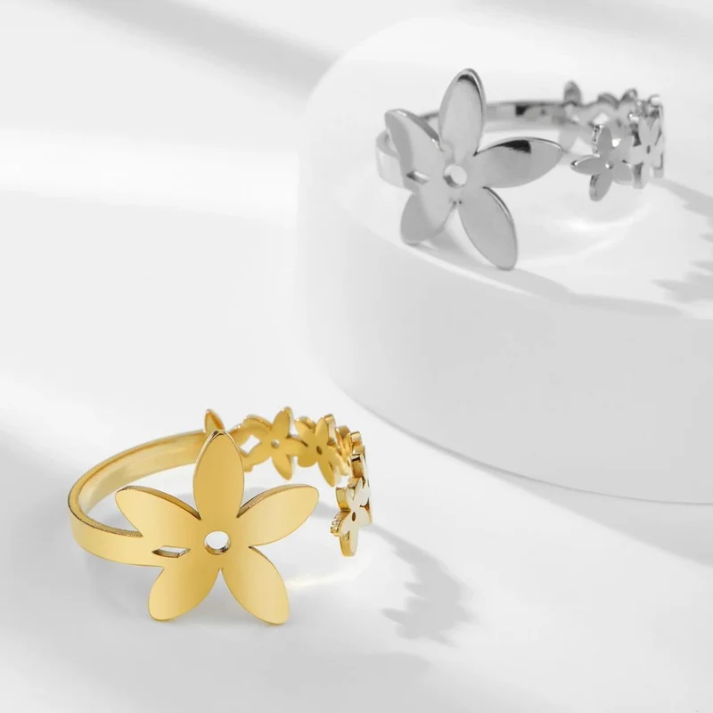 Bague Fleur Art Nouveau
