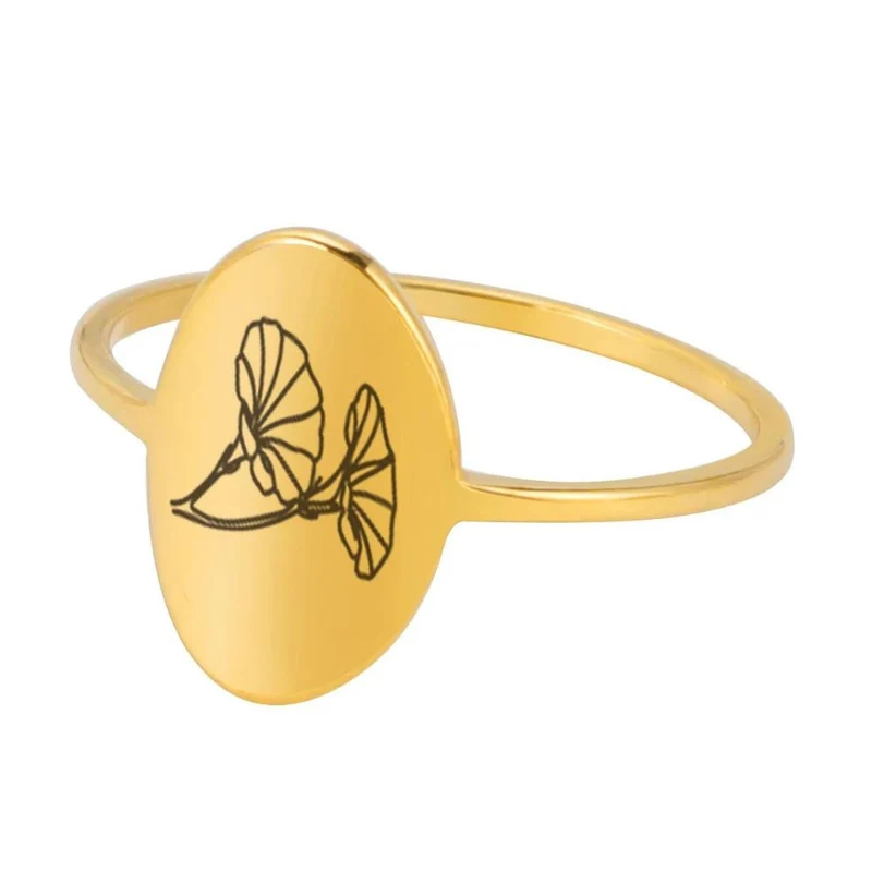 Bague Fleur Dessin
