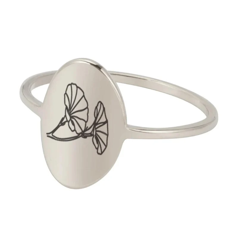 Bague Fleur Dessin