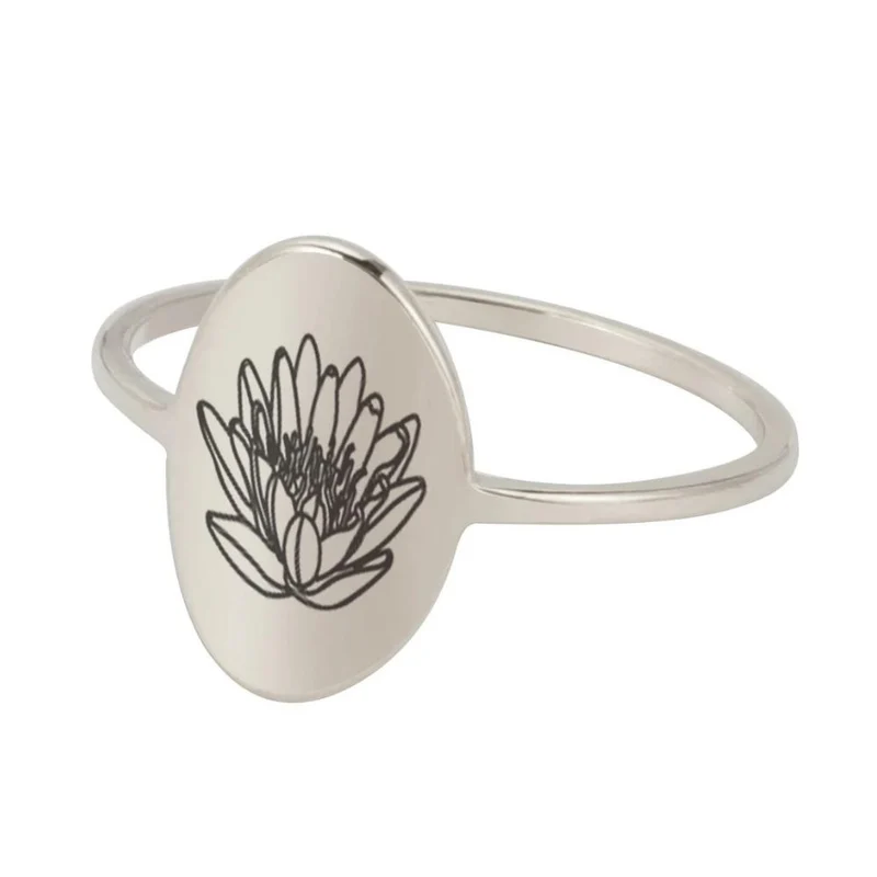 Bague Fleur Dessin