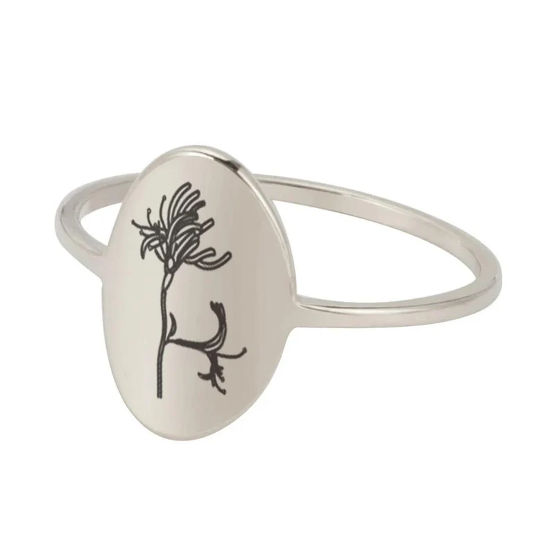 Bague Fleur Dessin