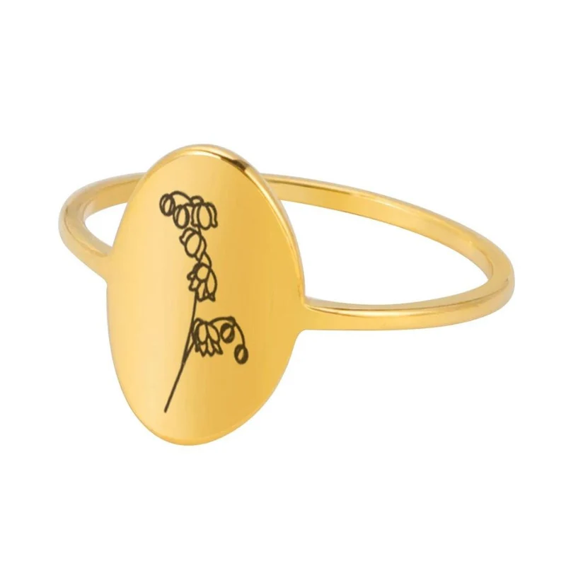 Bague Fleur Dessin