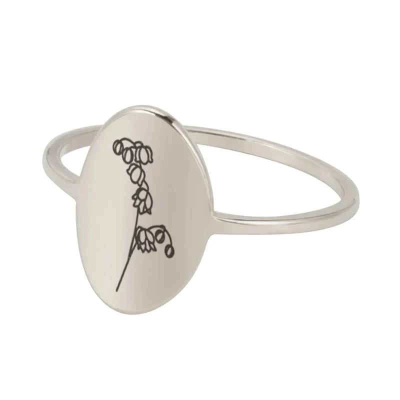 Bague Fleur Dessin