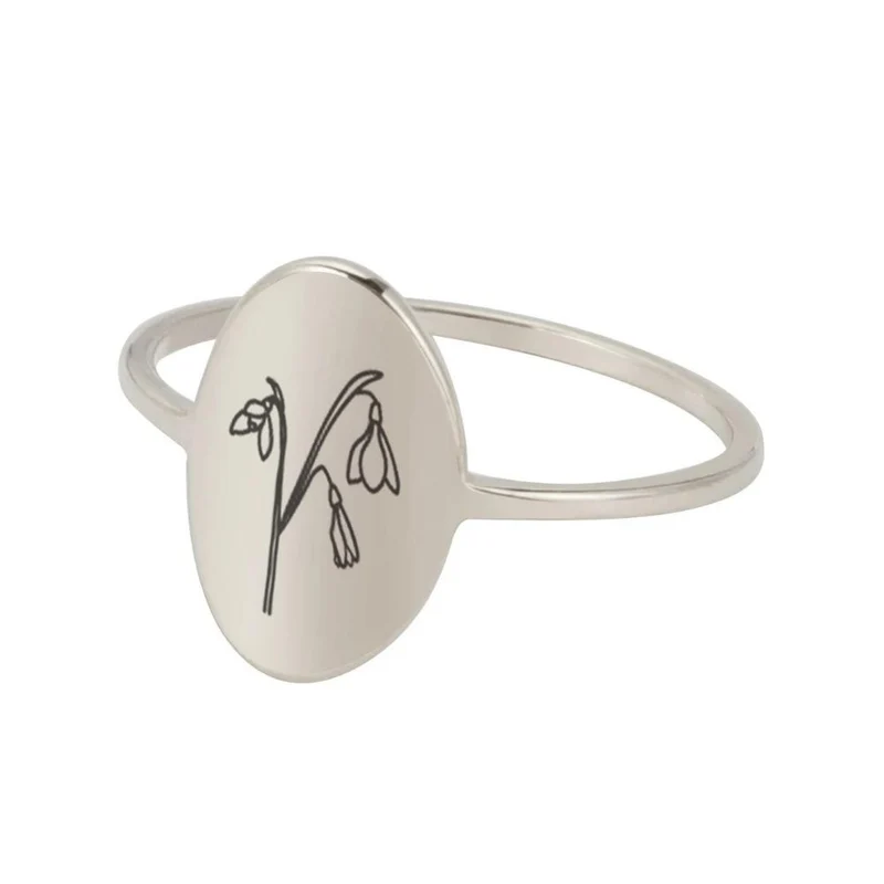 Bague Fleur Dessin