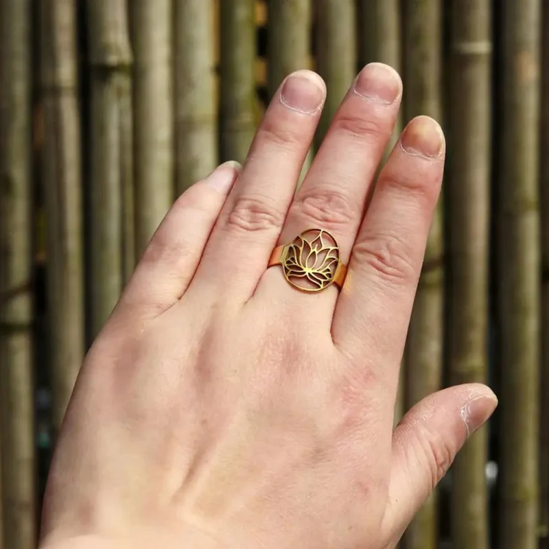 Bague Fleur de Vie Homme