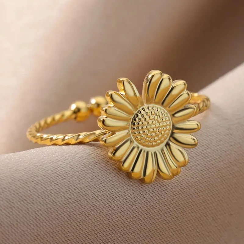 Bague avec une Fleur