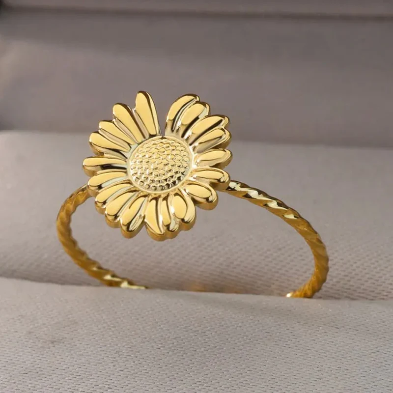 Bague avec une Fleur