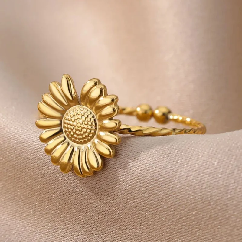 Bague avec une Fleur
